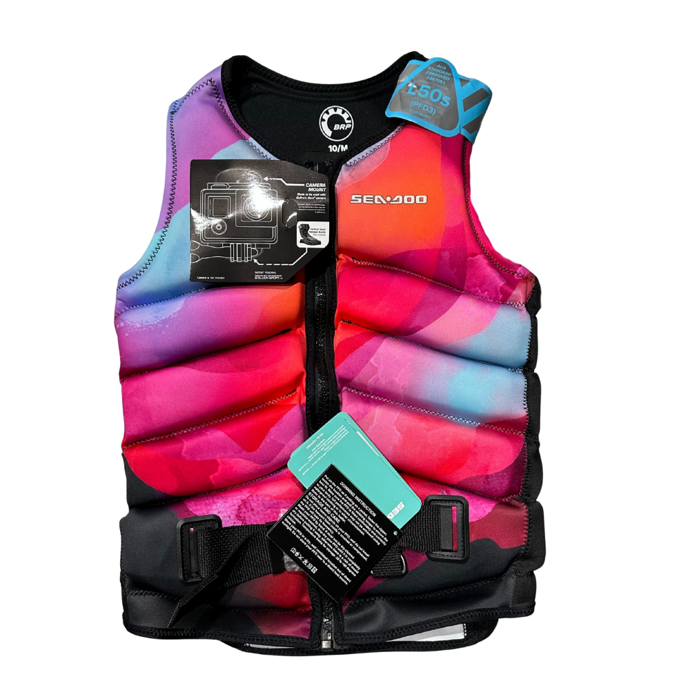 Sea-Doo X-RS Life Jacket - Pink | Friday's Sea-Doo & Can-Am Sea-Doo X-RS Life Jacket - Pink | Friday's Sea-Doo & Can-Am